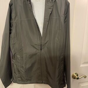 Huk Unisex Dark Gray Raincoat